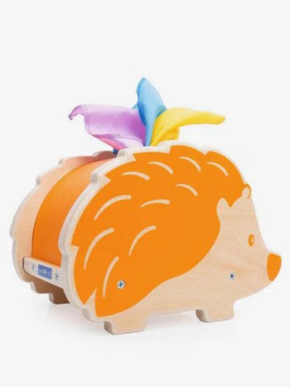 HIDE AND PLAY HEDGEHOG TISSUE BOX